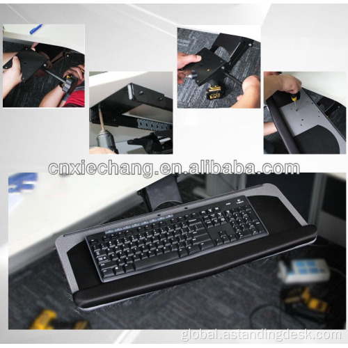 Keyboard Tray For Desk With Drawer Modern Office Max Load Under Desk Keyboard Tray Factory